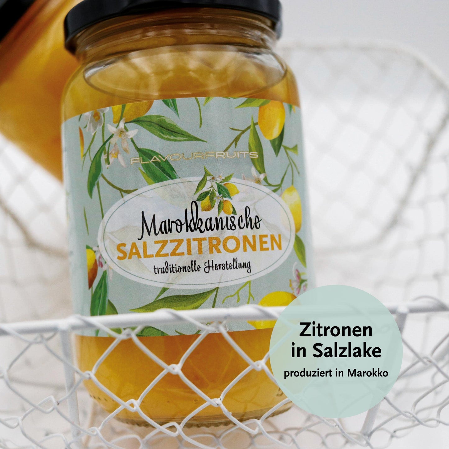 Limfood | 200g Original marokkanische eingelegte ganze Salzzitronen