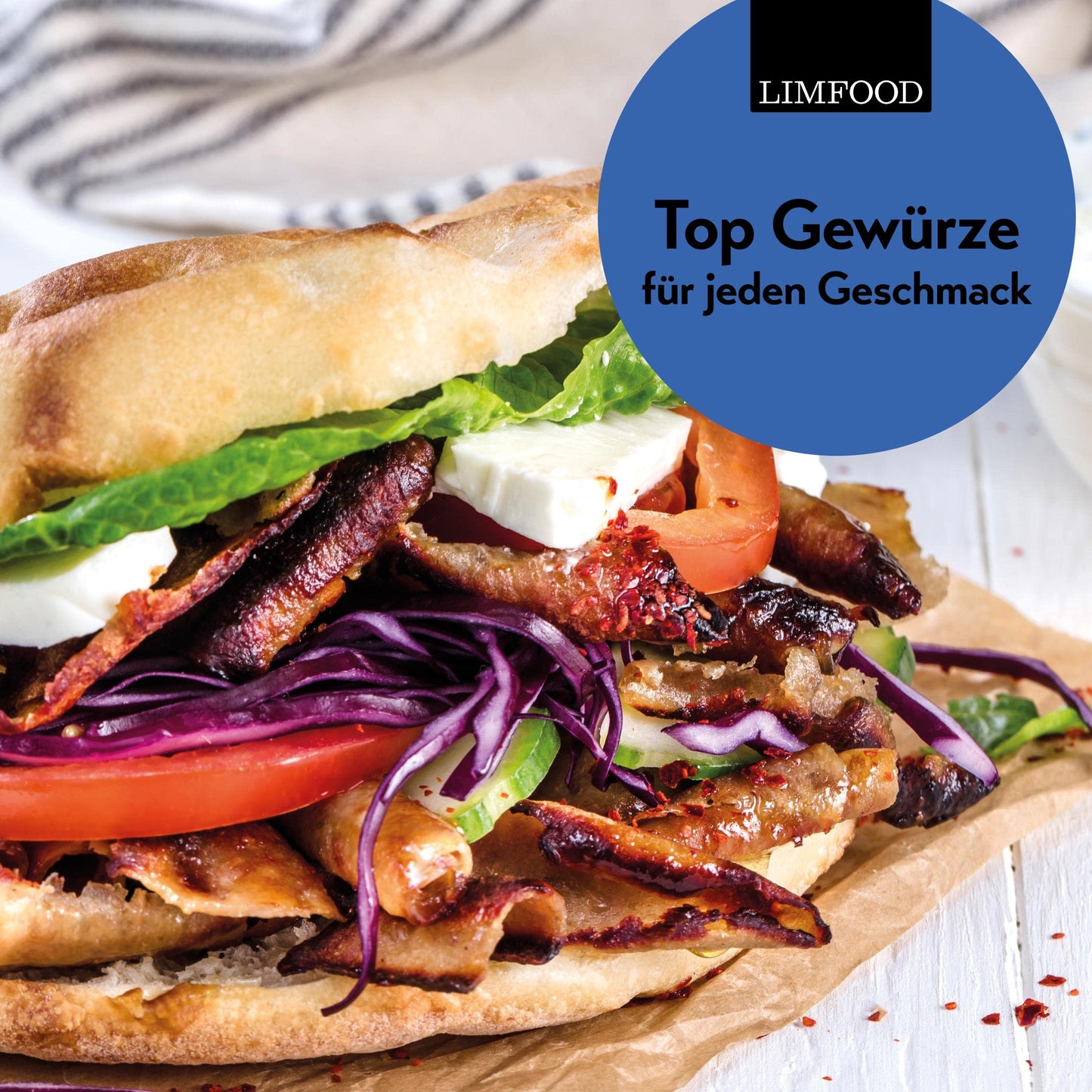 Limfood | 200g Döner Kebab Gewürz - Gewürzmischung für Döner