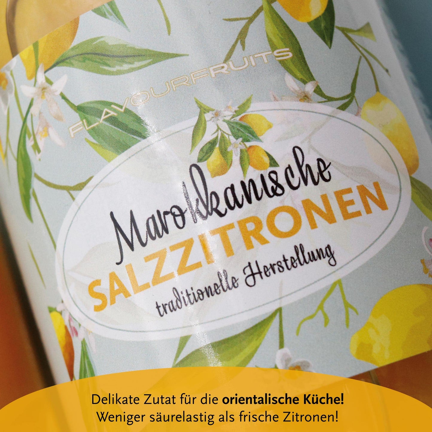 Limfood | 200g Original marokkanische eingelegte ganze Salzzitronen