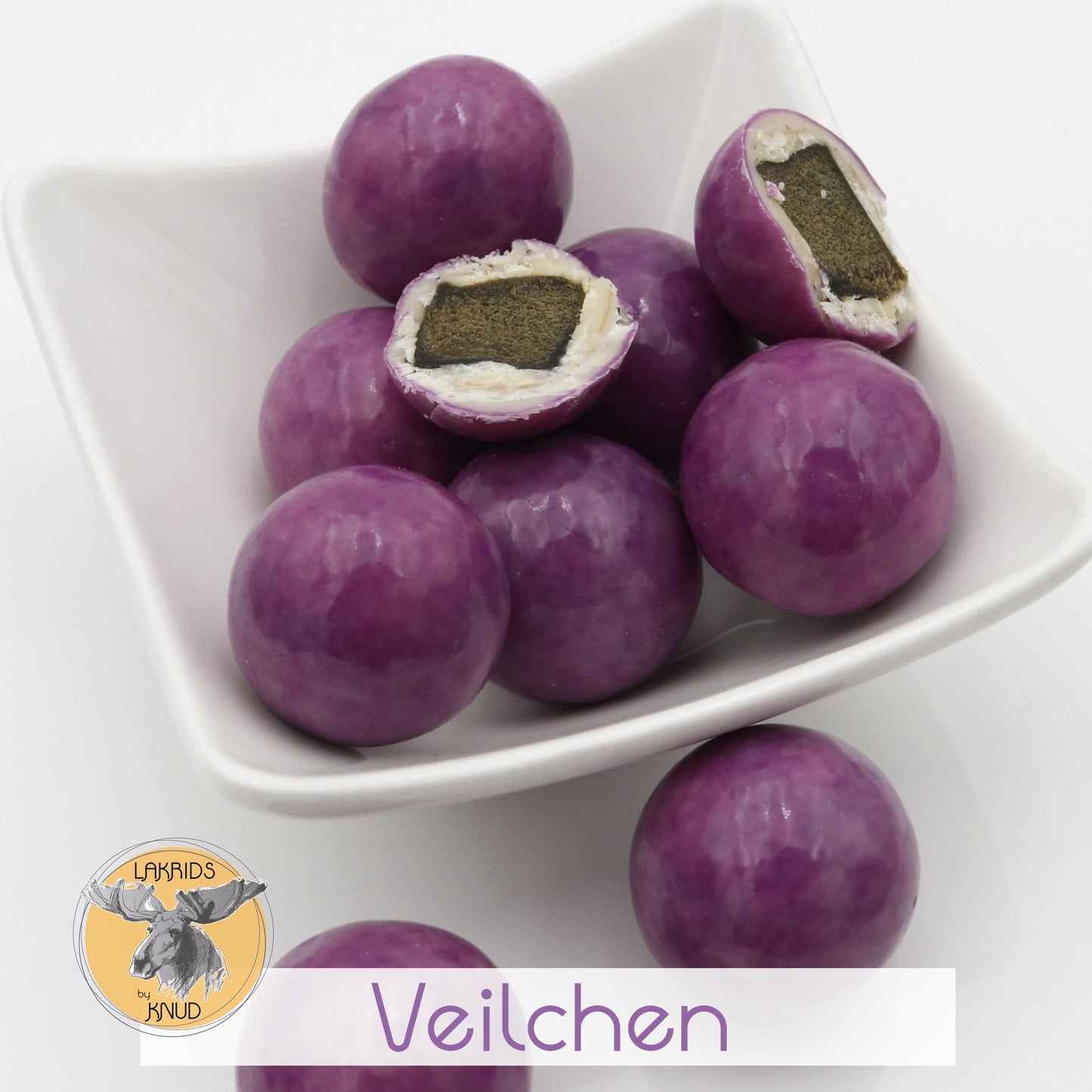 Knud | 150g Lakritz mit Veilchen
