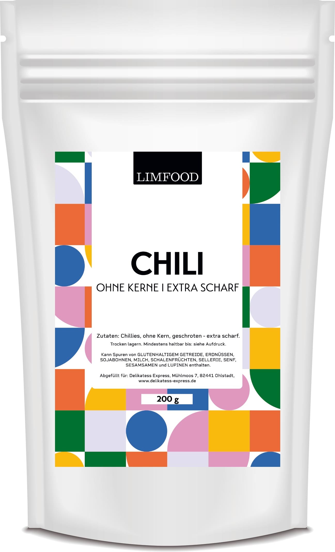 Limfood | 200g Chili ohne Kerne