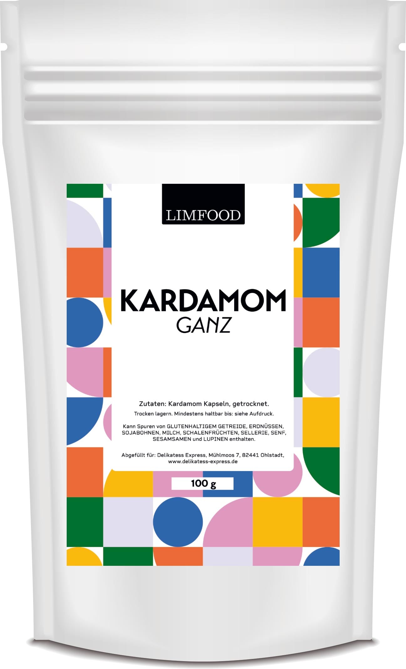 Limfood | 100g Kardamom ganz grün