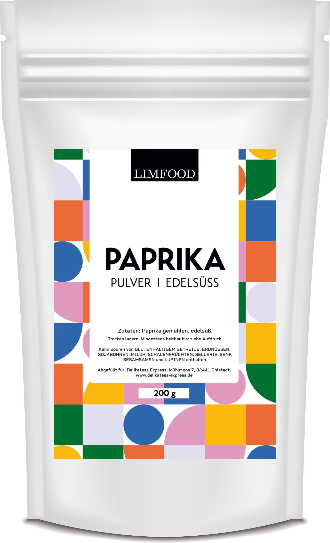 Limfood | 200g Paprika Pulver edelsüß gemahlen