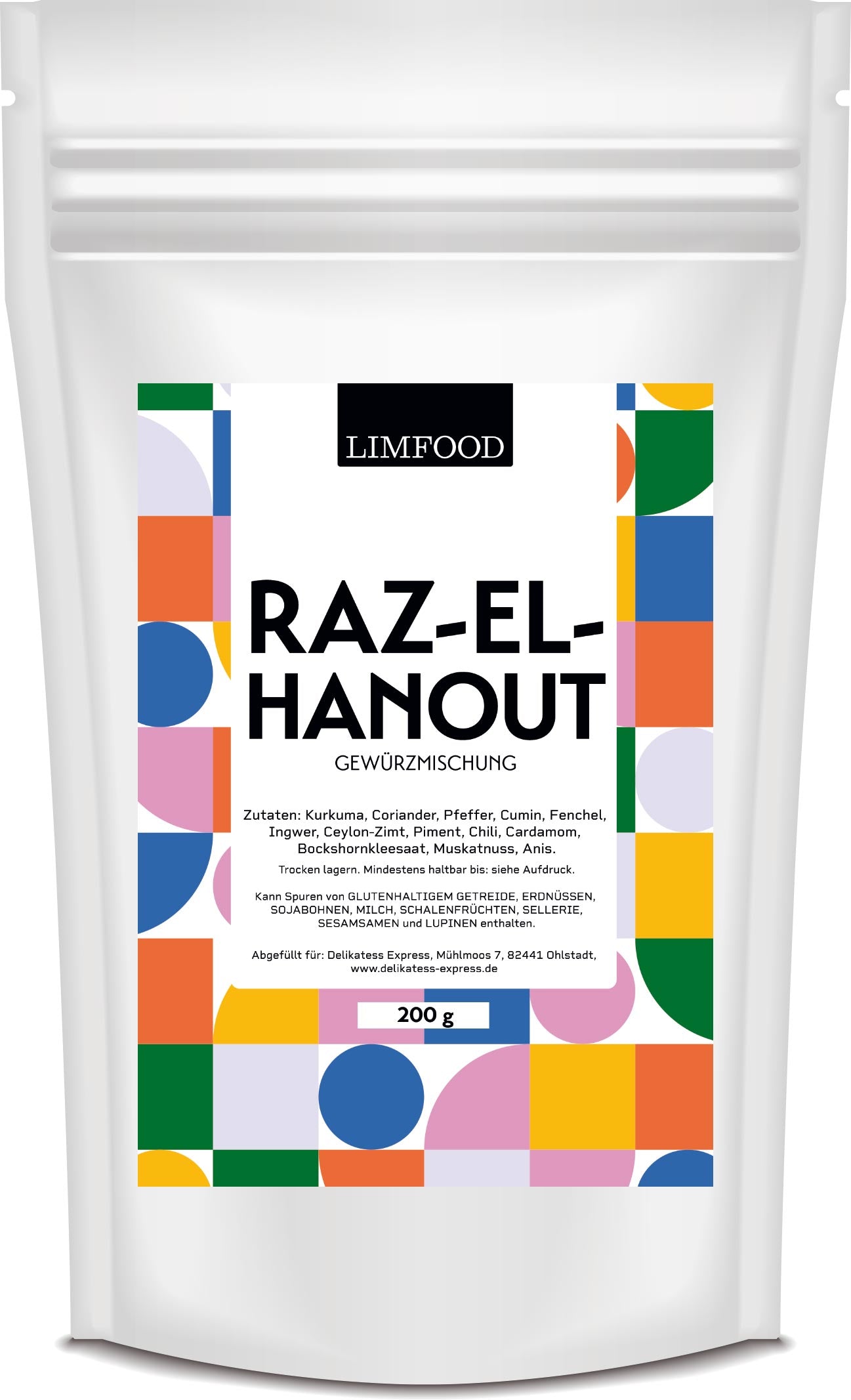 Limfood | 200g Raz el Hanout Gewürz, marokkanische Gewürzmischung