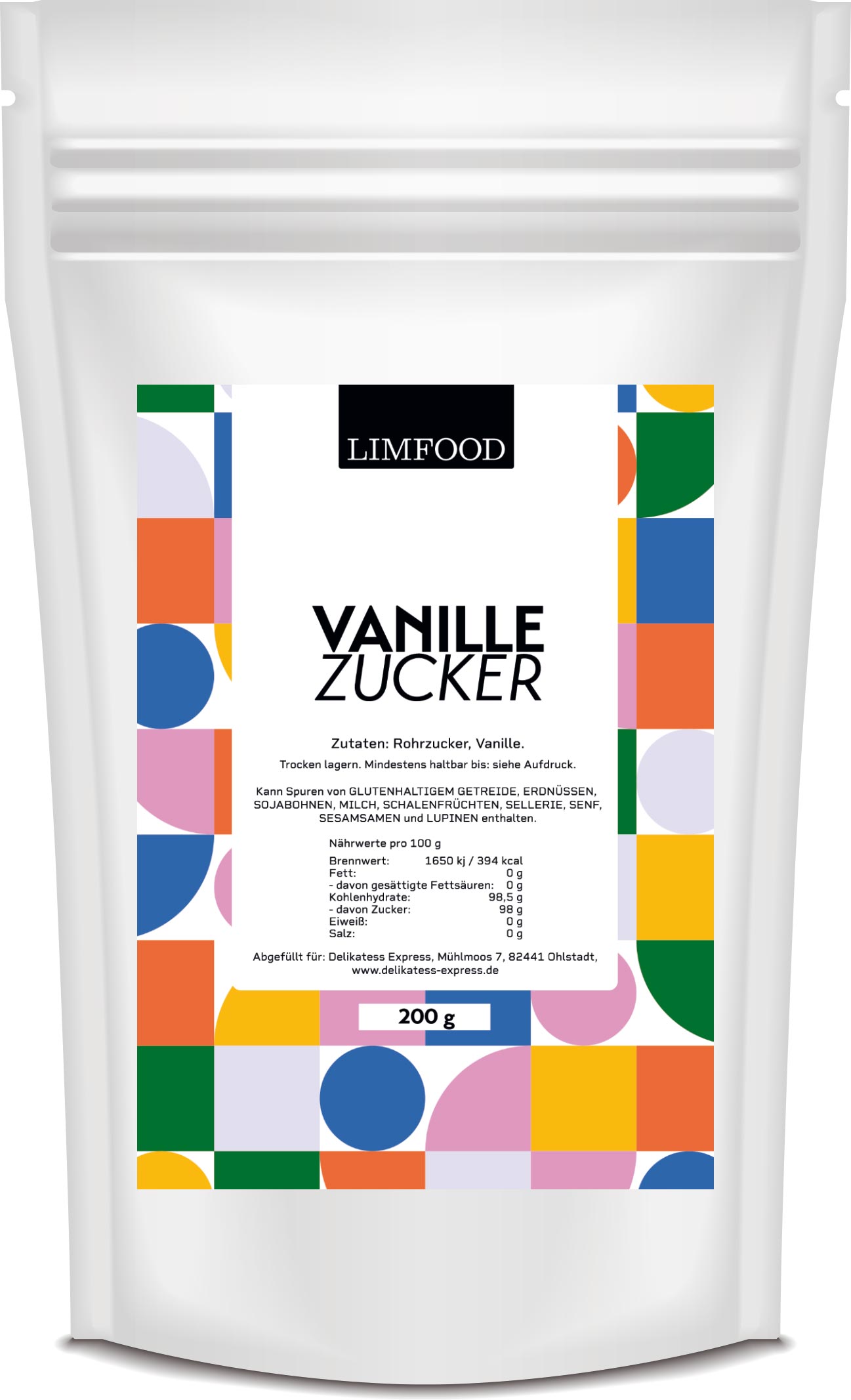 Limfood | 200g Vanillezucker