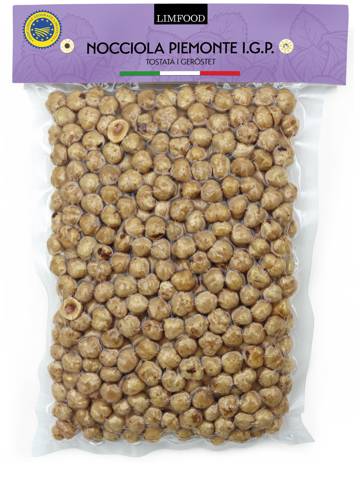 Limfood | 500g Piemont Haselnüsse - Nocciola Piemonte tostata I.G.P.