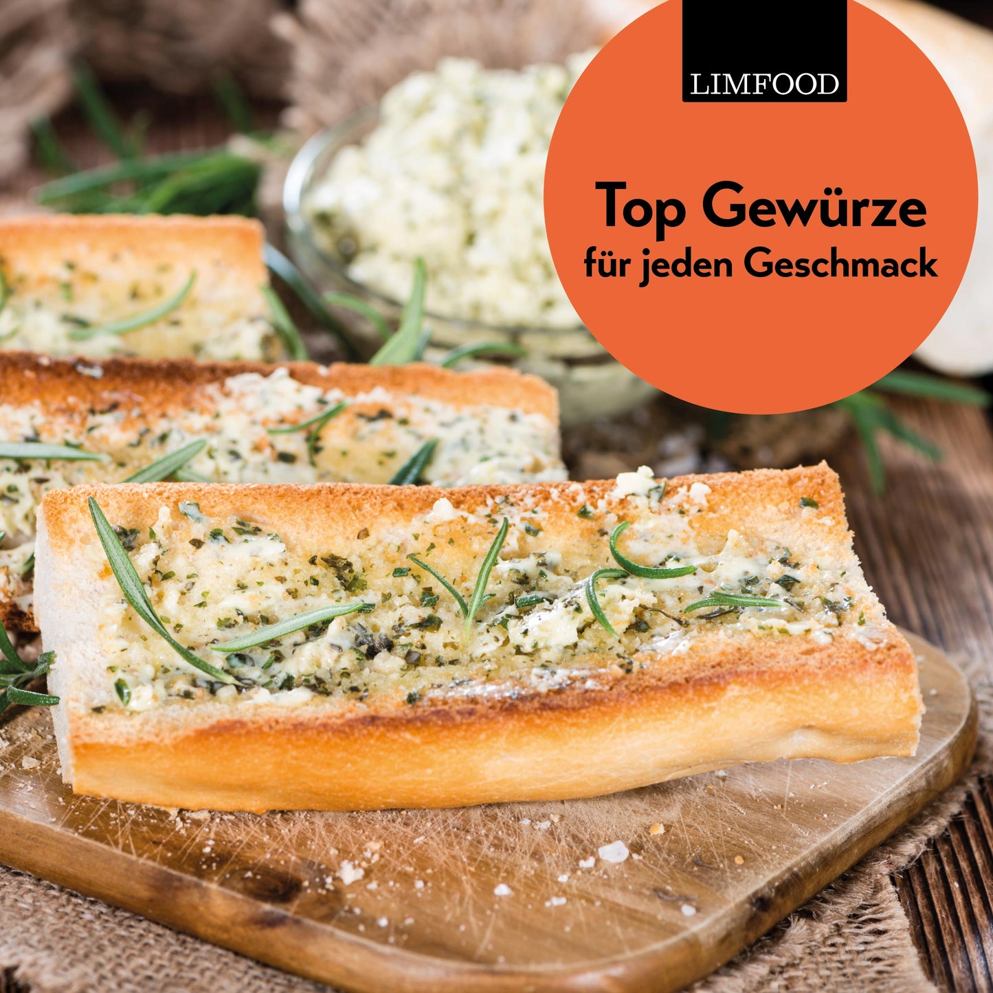 Limfood | 200g Kräuterbutter Gewürz, Kräuterbutter einfach selber machen
