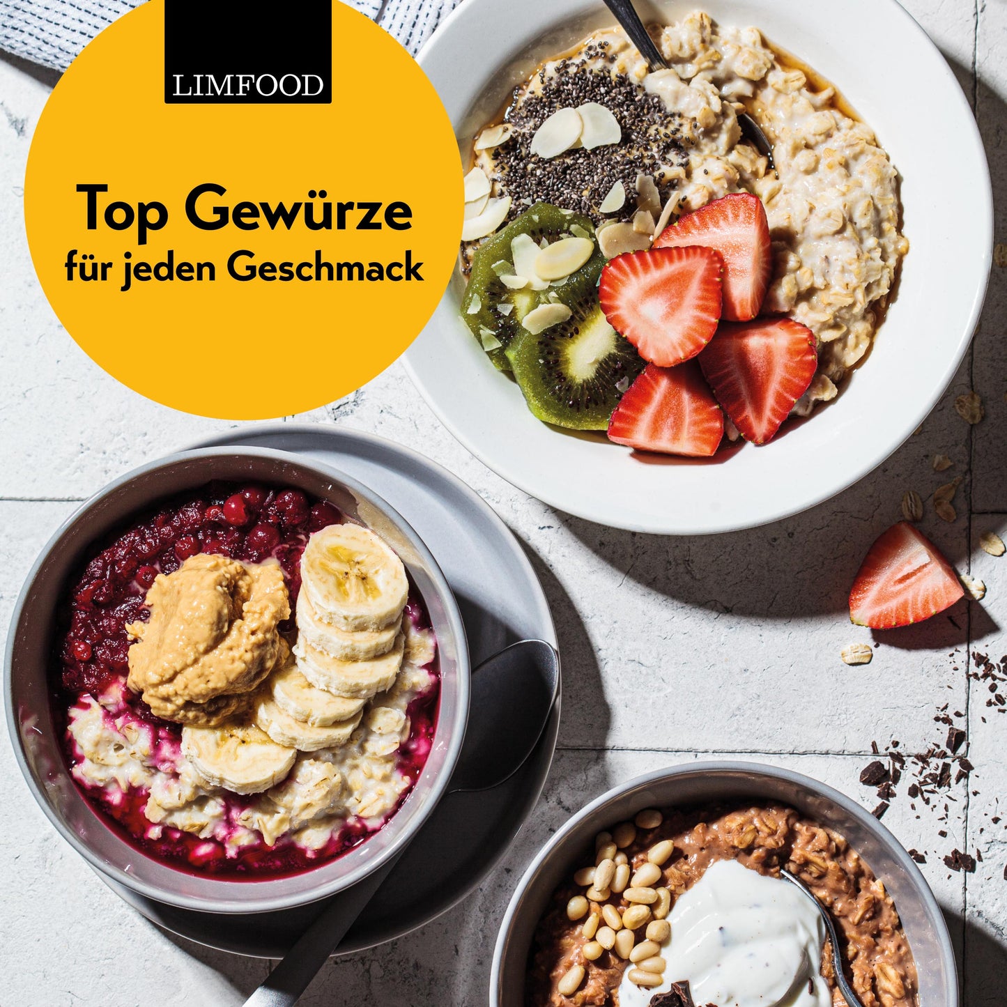 Limfood | 200g Oatmeal Gewürz, Gewürzmischung für Milchspeißen