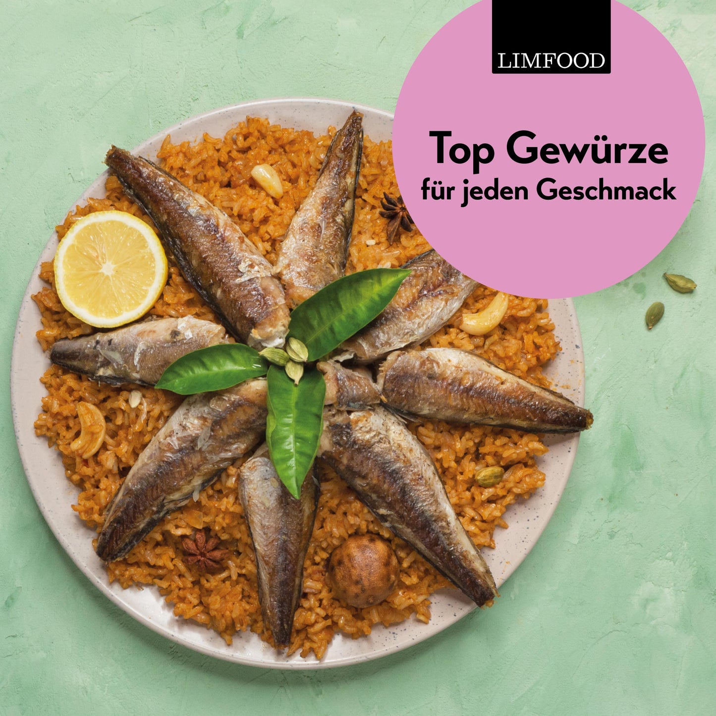 Limfood | 200g Baharat Gewürz, arabische Gewürzzubereitung