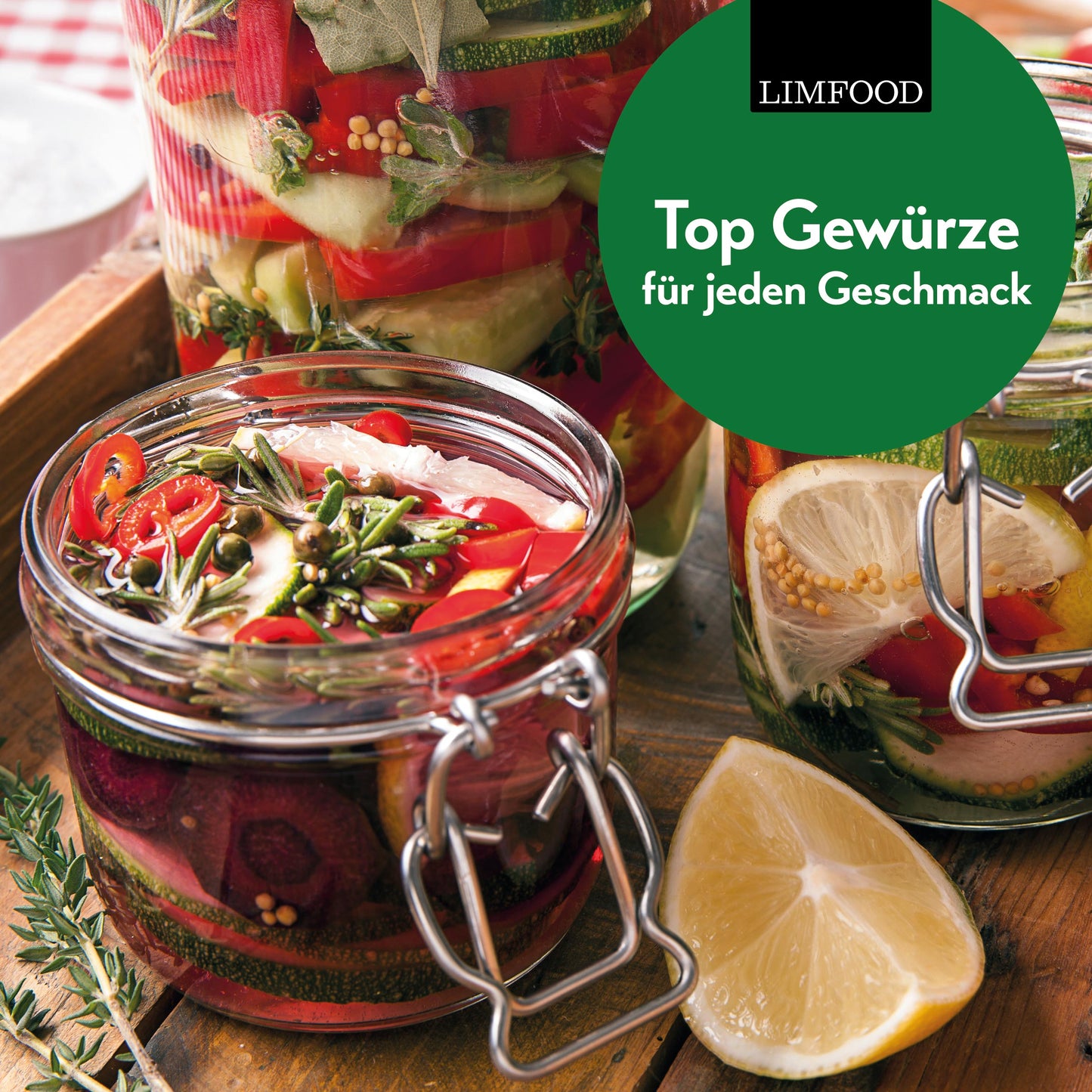 Limfood | 200g Einmachgewürz, Gurkengewürz, leckere Gewürzmischung zum einlegen