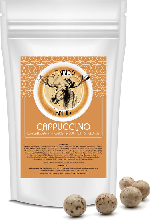 Knud | 150g Lakritz mit Cappuccino