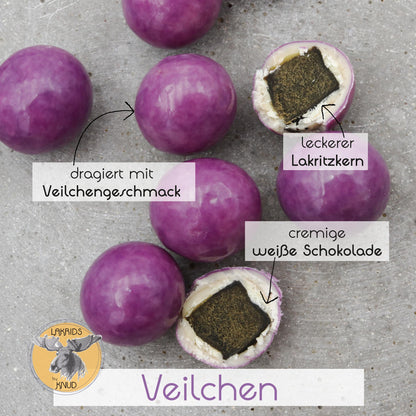 Knud | 150g Lakritz mit Veilchen